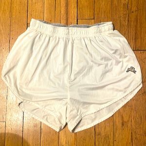 Tracksmith, medium “Twilight” split shorts